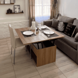 Mesa Ratona Elevable y Extensible Zen