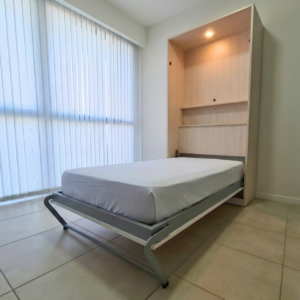 Cama Rebatible 1 Plaza Premium Vertical
