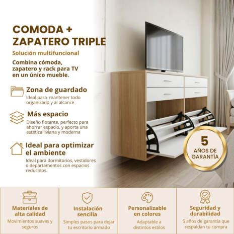 Panel + Zapatero Triple (1) Panel + Zapatero Triple (1)