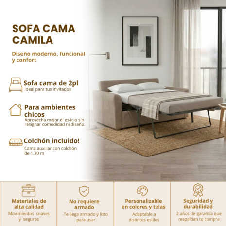 Sofá Cama camila placa Sofá Cama camila placa