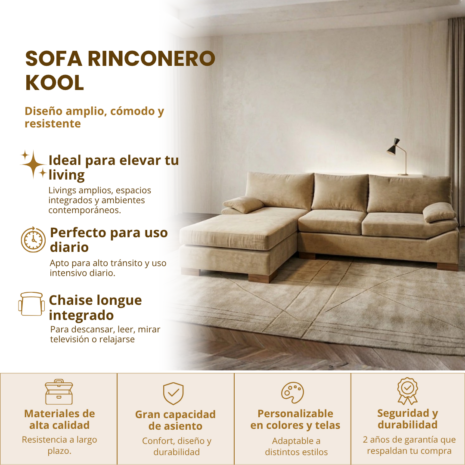 Sofá kool placa Sofá kool placa