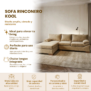 Sofá kool placa