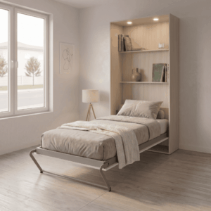 Cama Rebatible 1 Plaza Premium Vertical