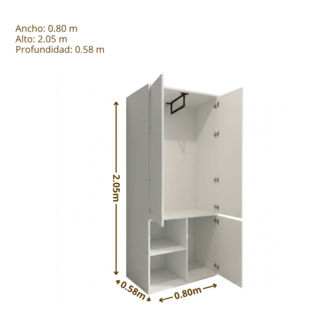 medidas placard con nicho premium medidas placard con nicho premium
