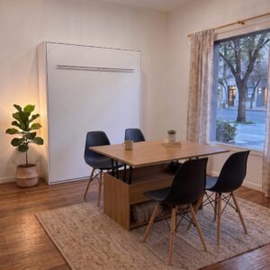 Combo Dúo | Cama Rebatible + Mesa Extensible Zen